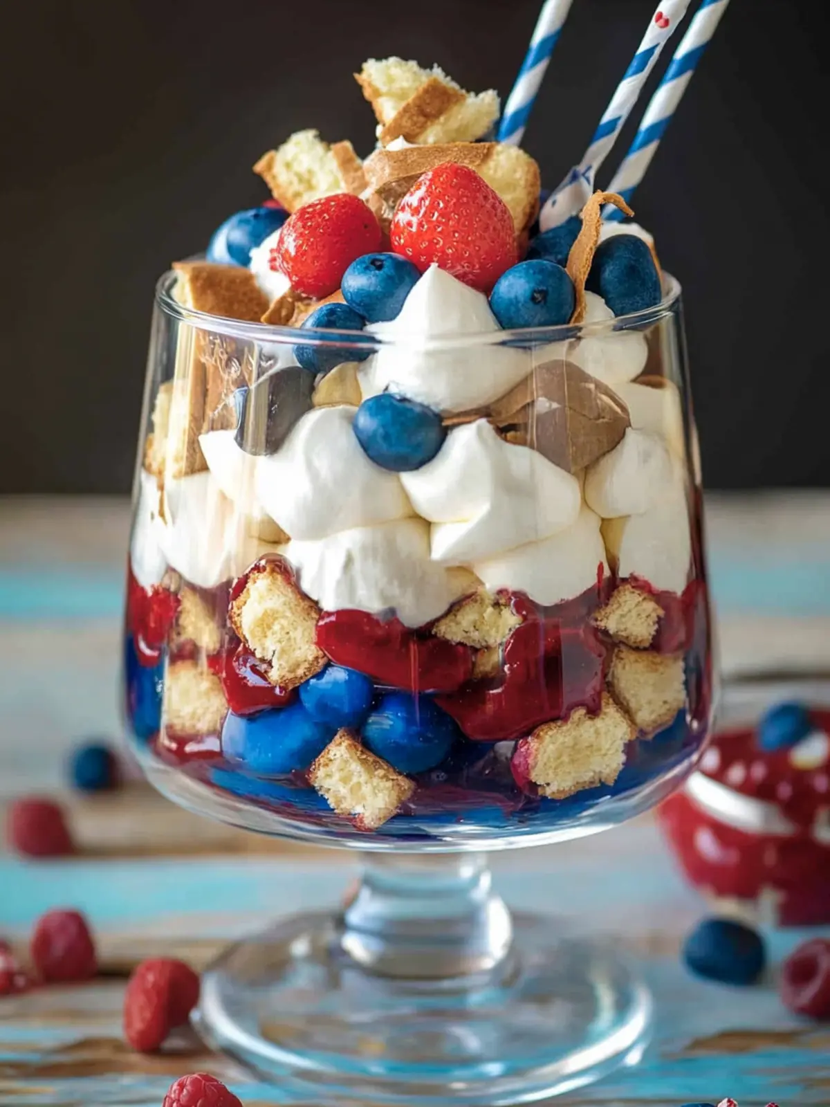 Easy Red White And Blue Trifle for a Festive No-Bake Treat 3 Easy Red White And Blue Trifle