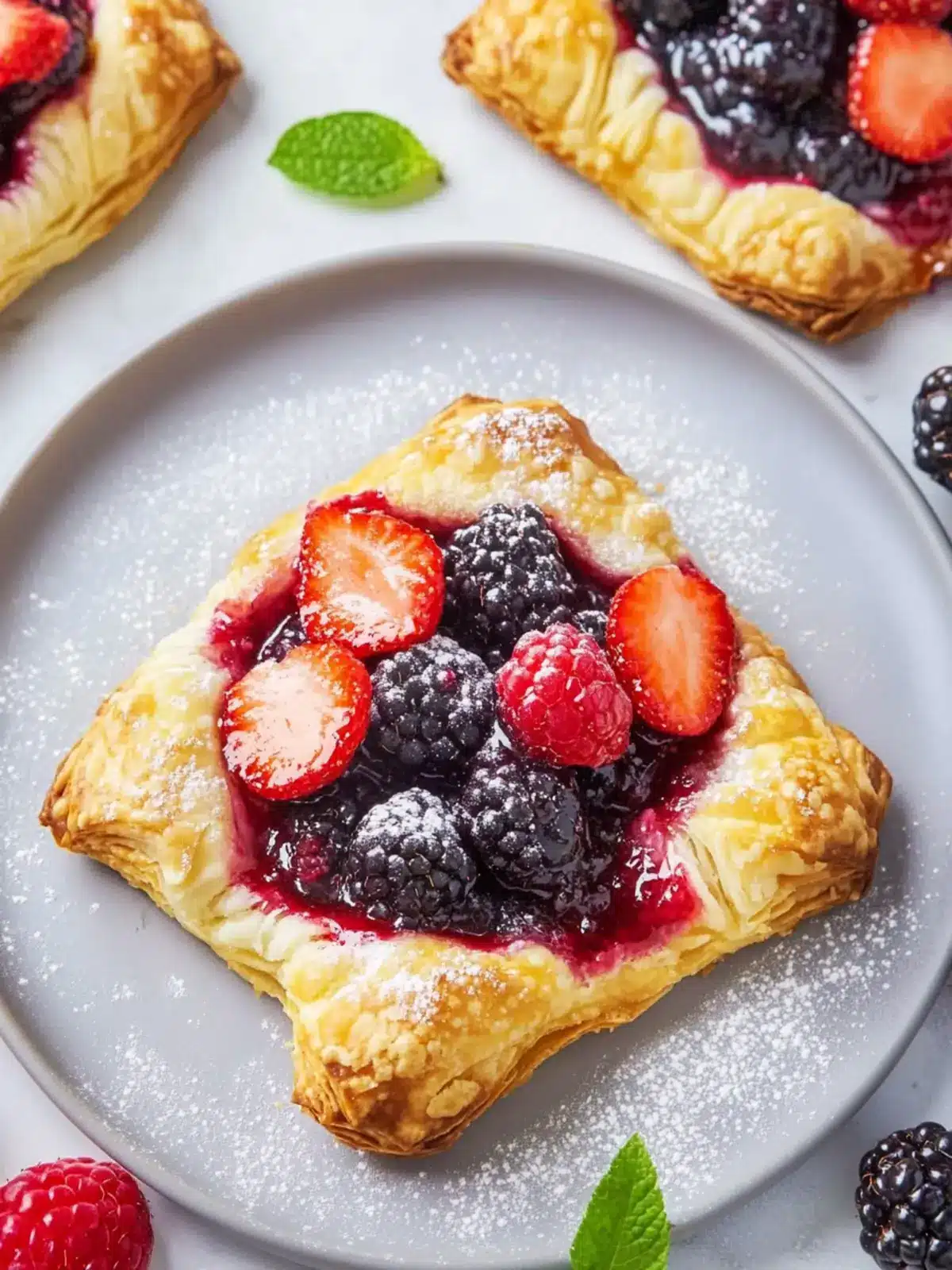 Satisfy Your Sweet Tooth with Easy Mixed Berry Pastries Recipe 4 Easy Mixed Berry Pastries Recipe