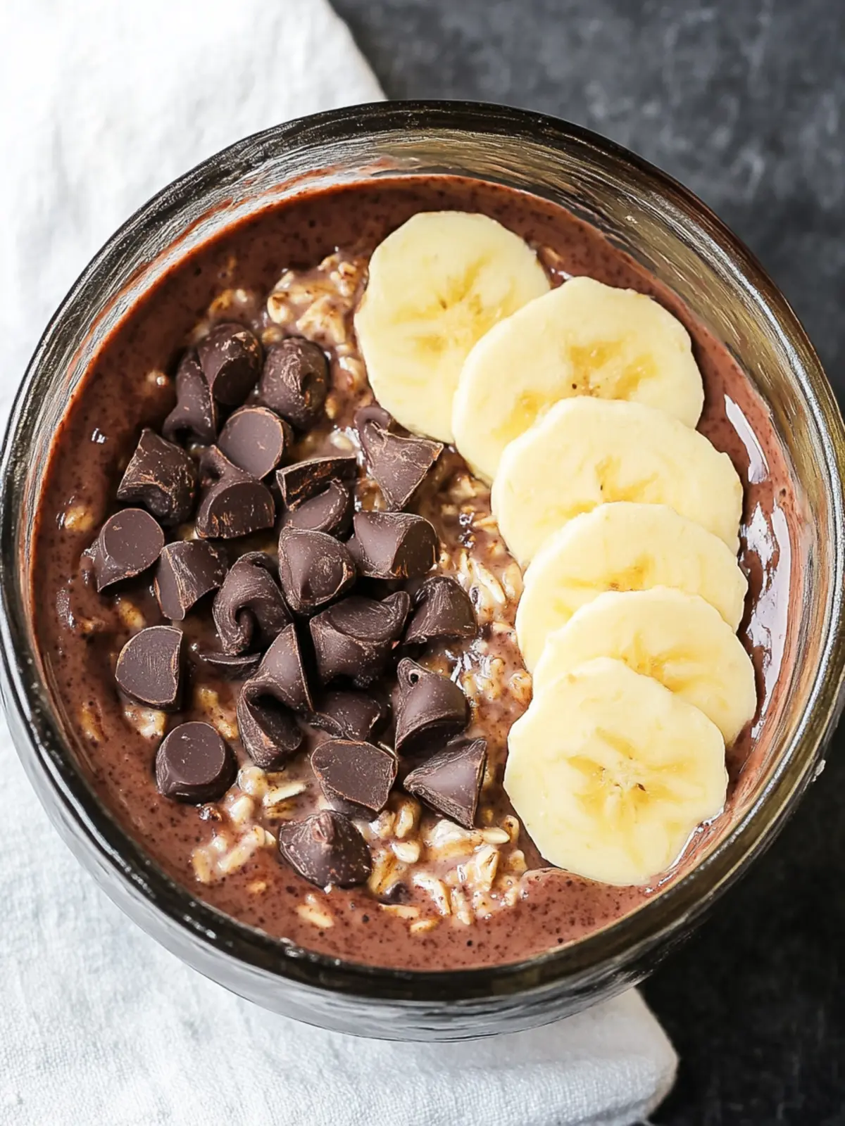 Chocolate Protein Overnight Oats Bliss for Busy Mornings 3 Chocolate Protein Overnight Oats