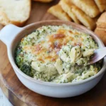 Roasted Broccoli–Artichoke Dip