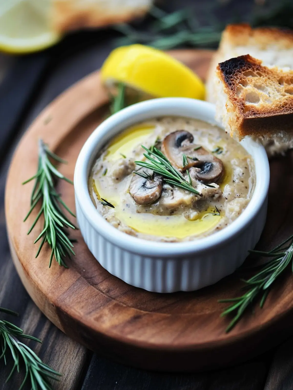 Creamy Chicken Liver Pâté with Mushrooms & Rosemary Magic 3 Chicken Liver Patè with Mushrooms & Rosemary