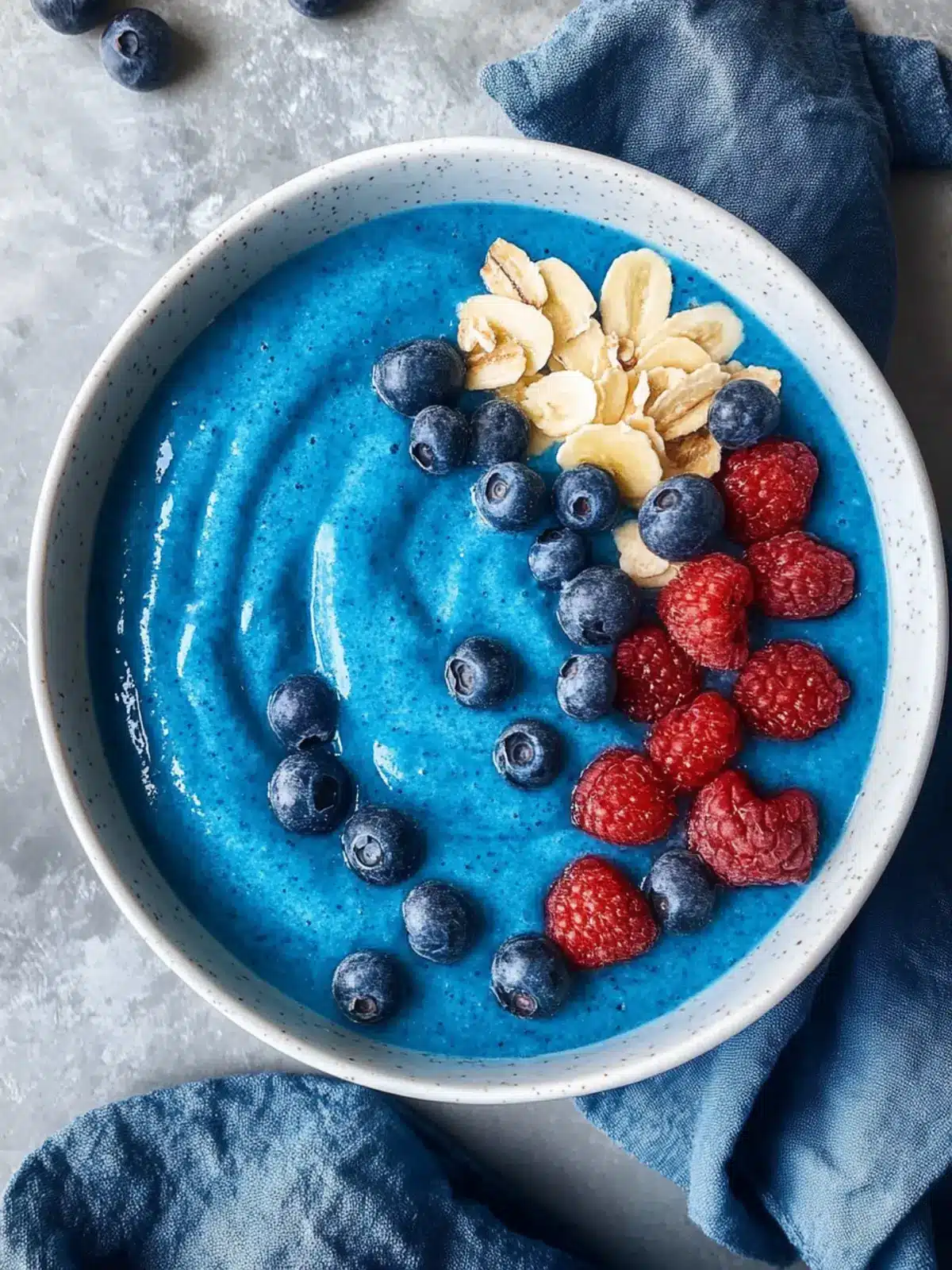 Vibrant Blue Smoothie Bowl for a Tropical Morning Boost 4 Blue Smoothie Bowl