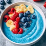Vibrant Blue Smoothie Bowl for a Tropical Morning Boost 43 Blue Smoothie Bowl