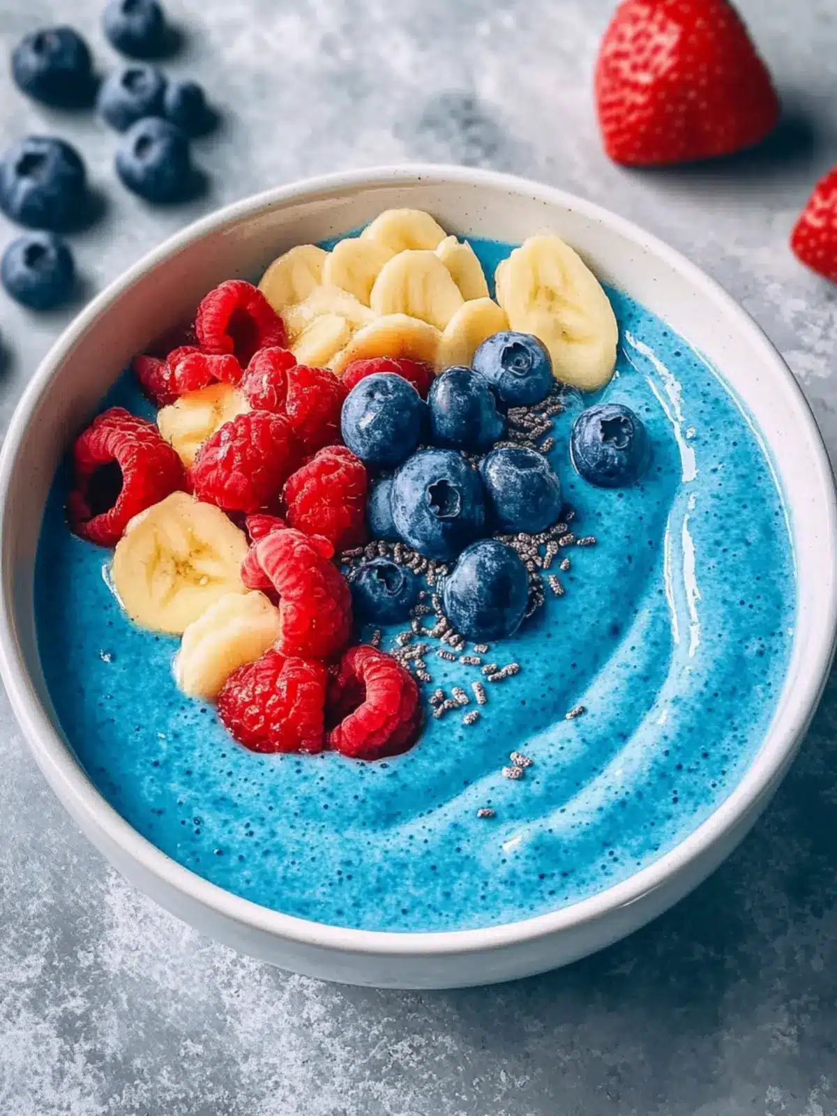 Vibrant Blue Smoothie Bowl for a Tropical Morning Boost 5 Blue Smoothie Bowl
