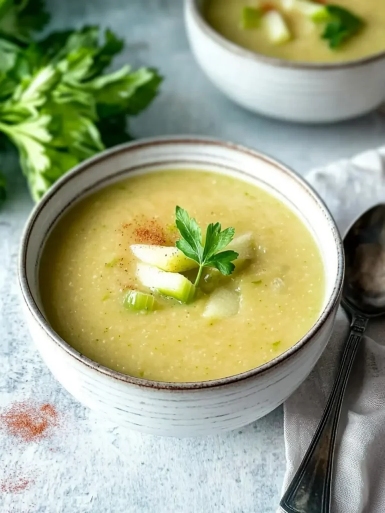 Celery Apple Soup