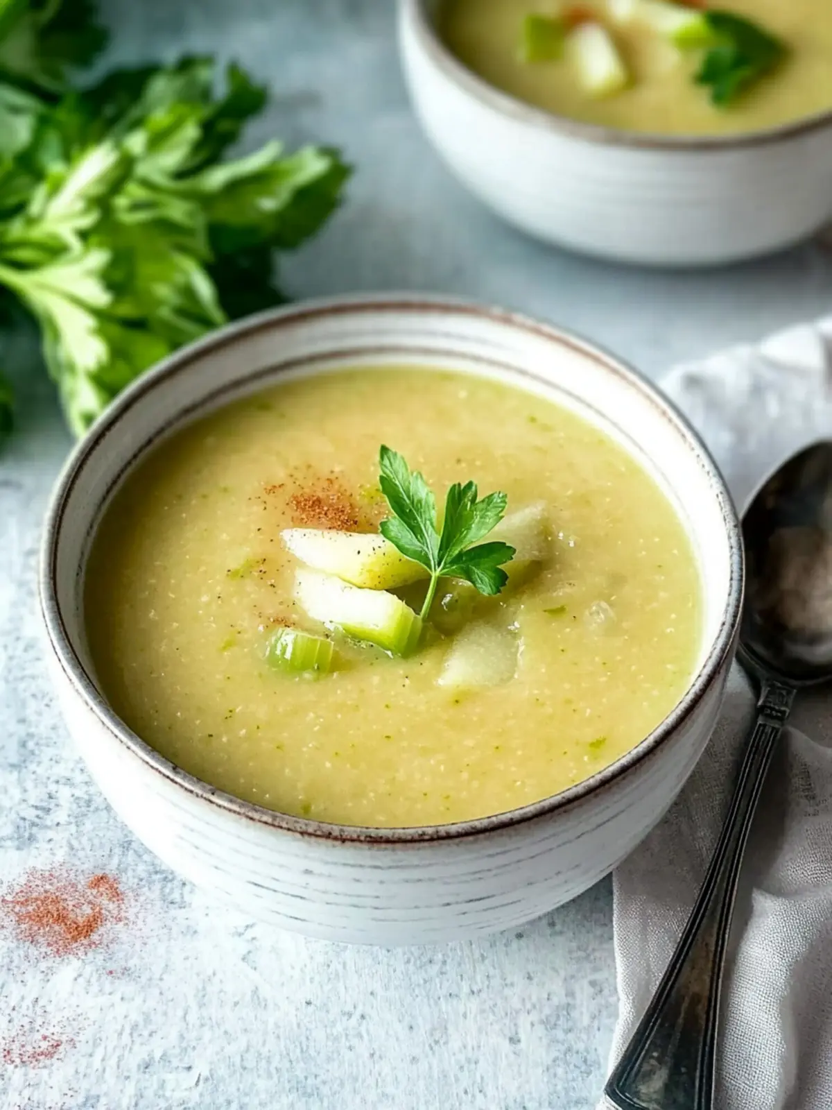 Velvety Celery Apple Soup for Cozy, Guilt-Free Comfort 5 Celery Apple Soup