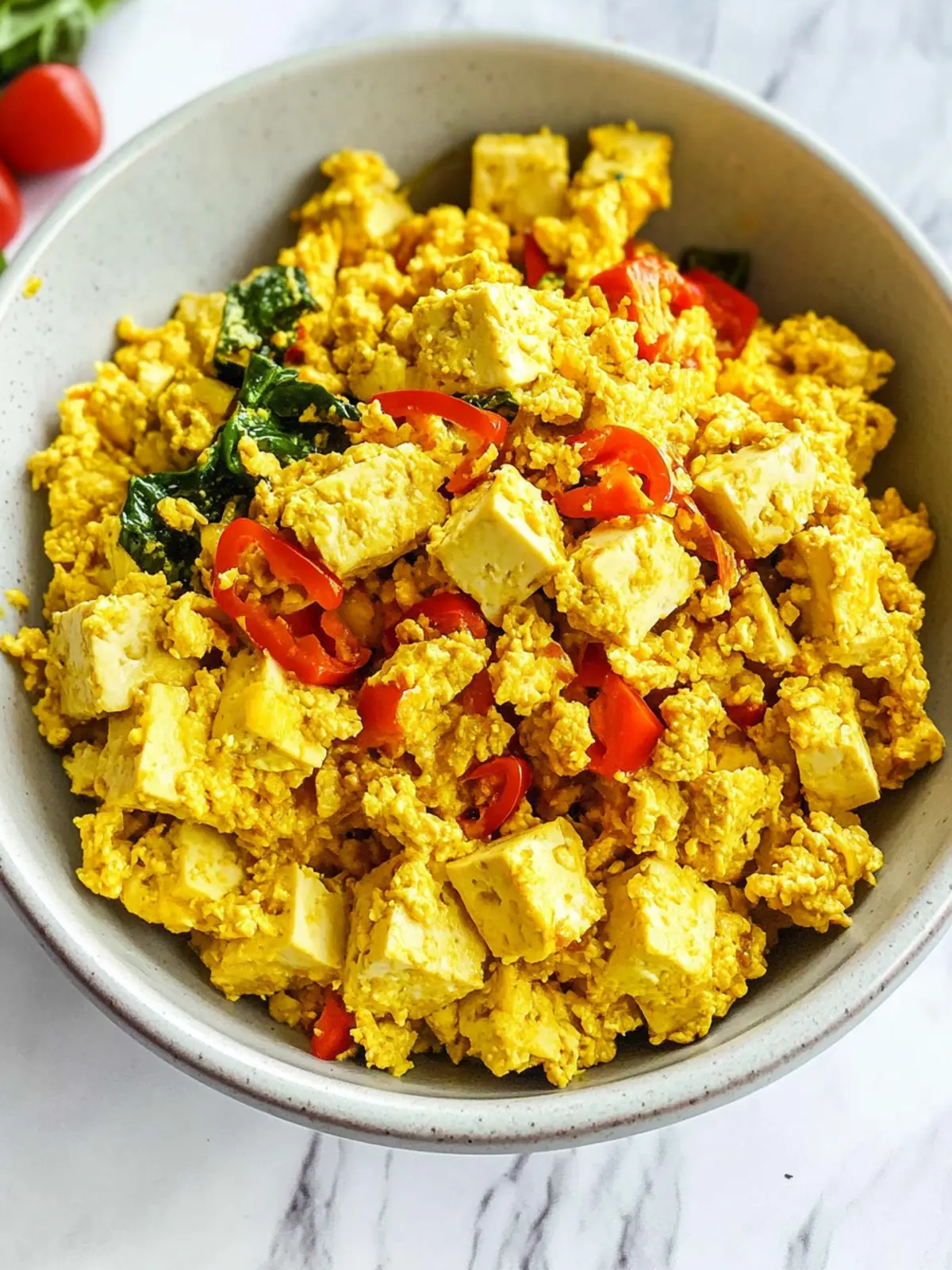 High Protein Tofu Scramble - Your Delicious Vegan Power Meal 4 High Protein Tofu Scramble