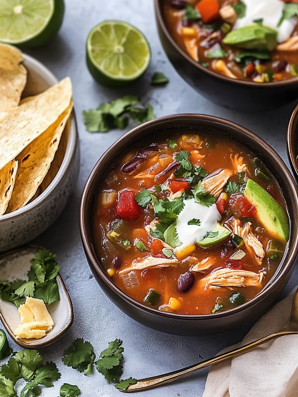 Hearty Chicken Tortilla Soup to Savor on Cozy Nights 4 Chicken Tortilla Soup