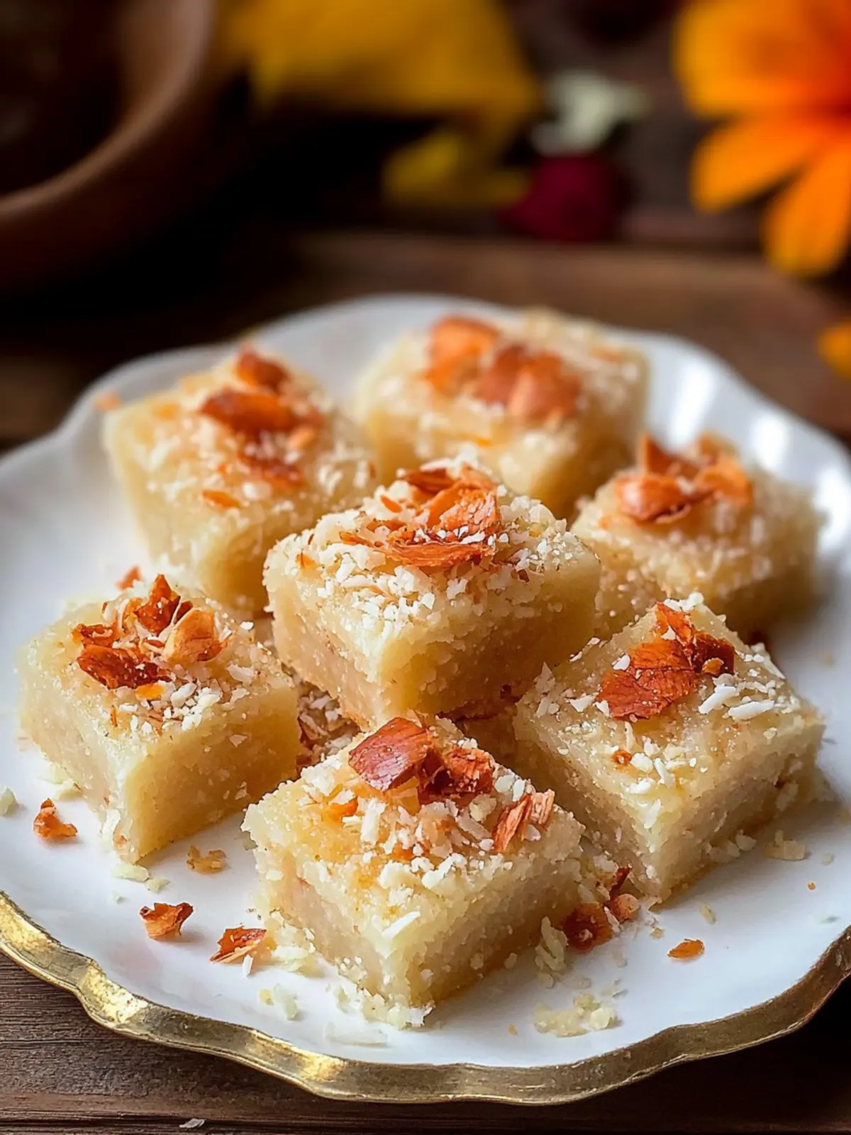 Coconut Barfi Bliss: Easy Recipe for a Festive Delight 4 Coconut Barfi