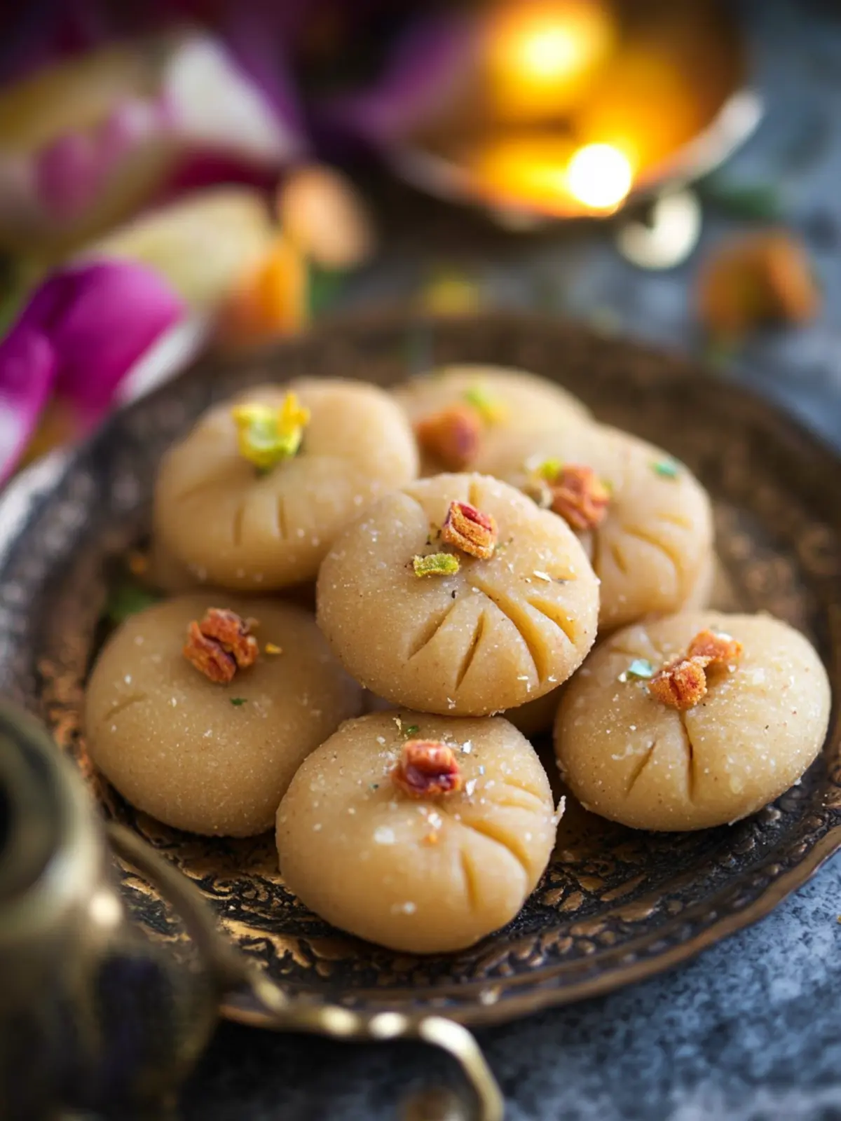 Creamy Dudh Peda Recipe – Your Sweet Escape to India 4 Dudh Peda Recipe