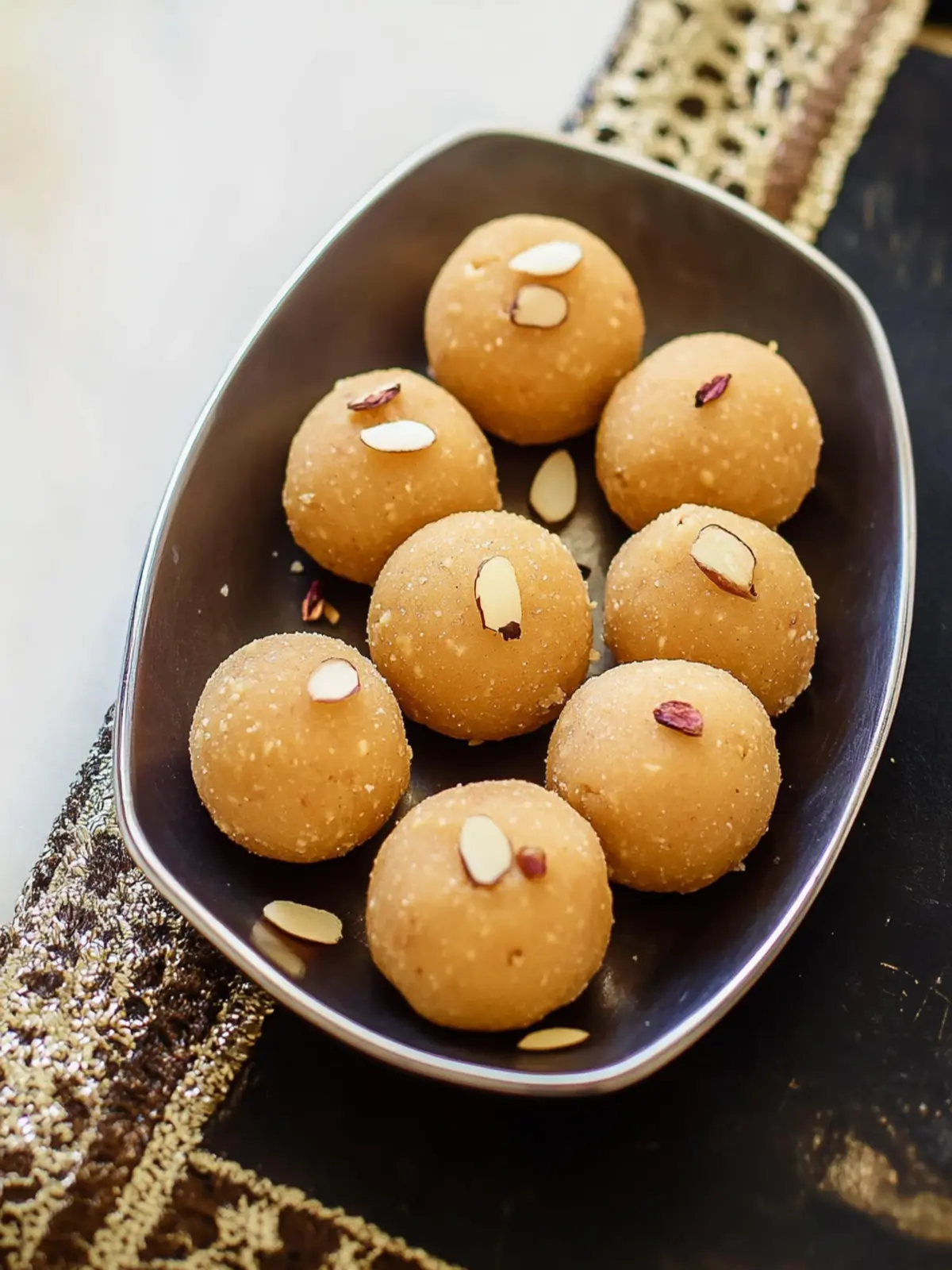 Melt-in-Your-Mouth Besan Ladoo: A Gluten-Free Delight 4 Besan Ladoo